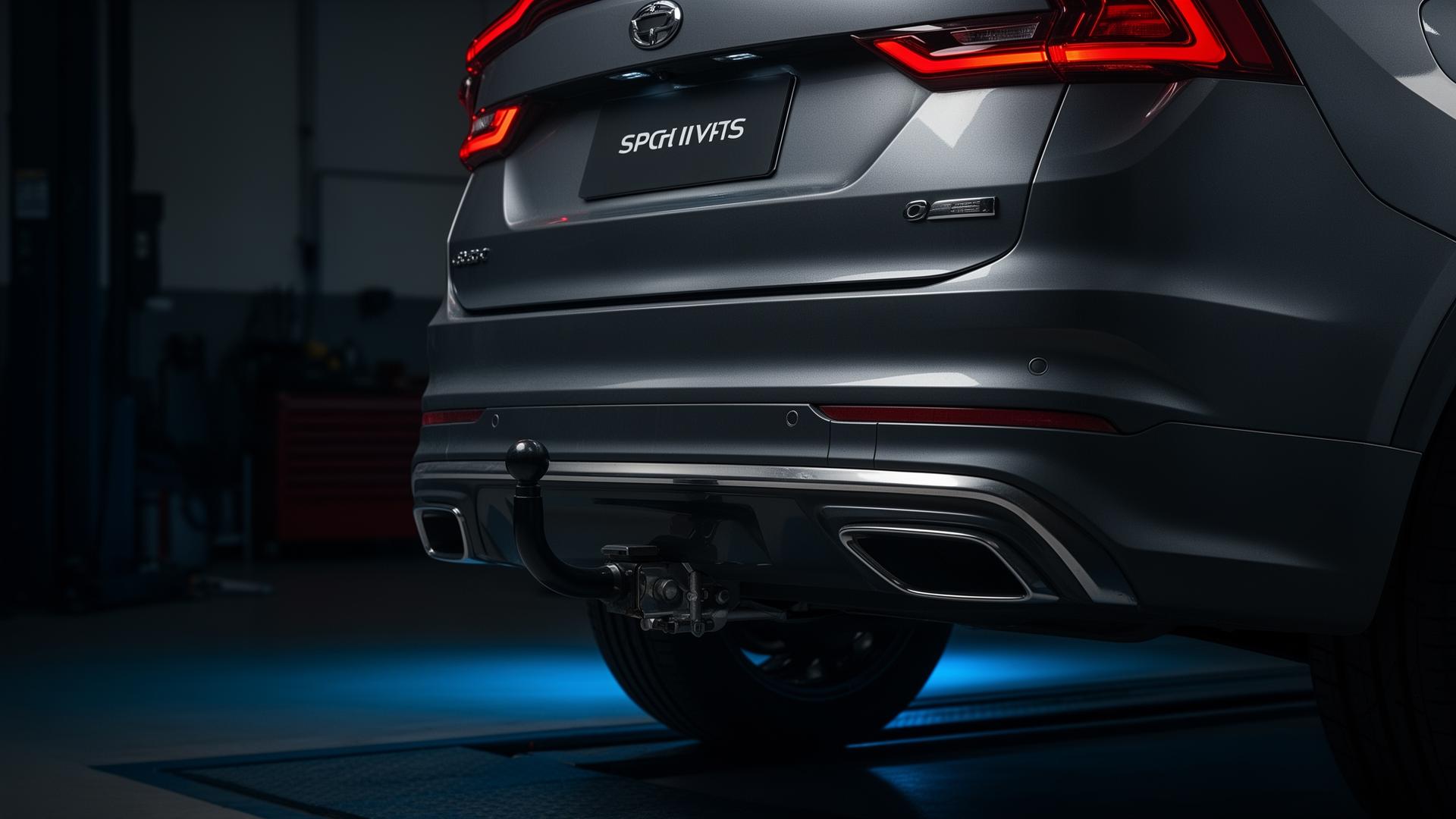 Professional towbar installation
